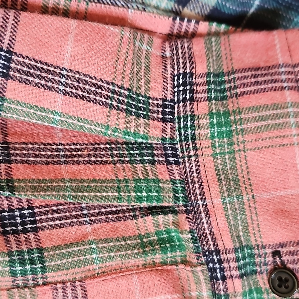 New In Package Better Be  Destressed Flannel Multi Sizes - Picture 5 of 10